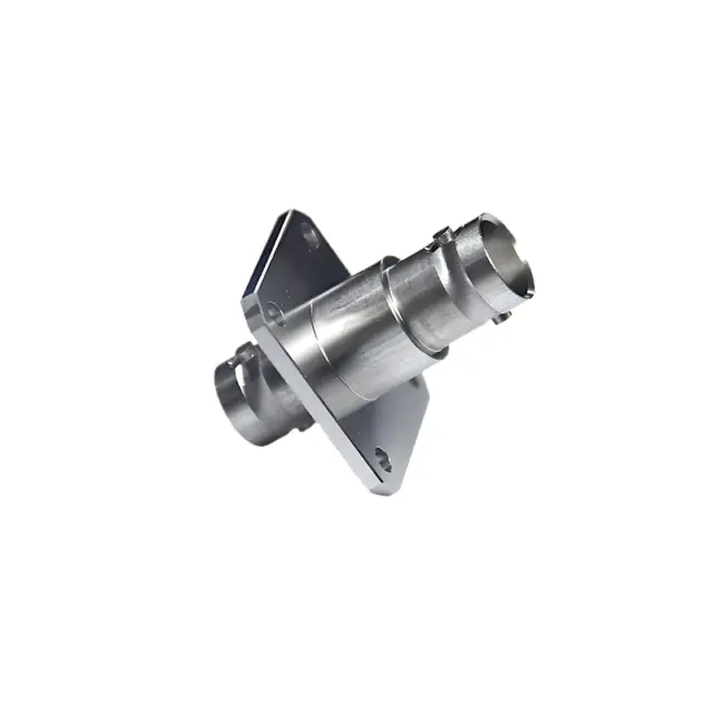 Four-hole flange female connector